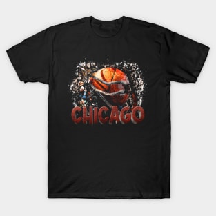 Classic Sports Chicago Proud Name Basketball T-Shirt